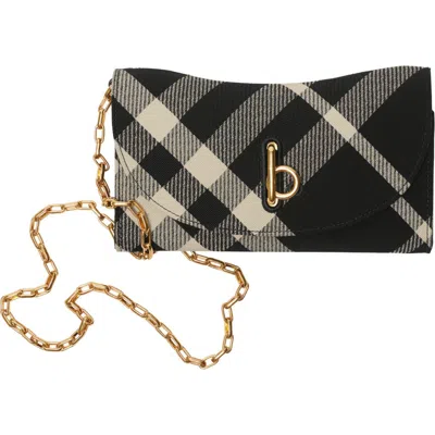 BURBERRY BURBERRY ROCKING HORSE CHAIN STRAP WALLET