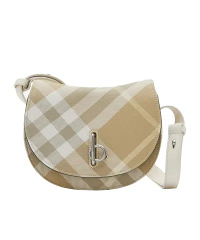 BURBERRY BURBERRY ROCKING HORSE CHECKED MINI SHOULDER BAG