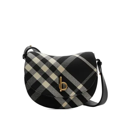 BURBERRY BURBERRY ROCKING HORSE CHECKED CROSSBODY BAG