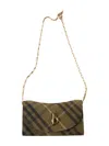 Burberry Rocking Horse Clutch Bag In Green