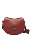 Burberry Rocking Horse Crossbody Bag In Red