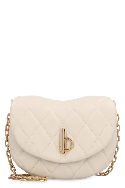 Burberry Rocking Horse Leather Bag In Green