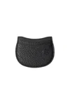 Burberry Rocking Horse Leather Cardholder In Black