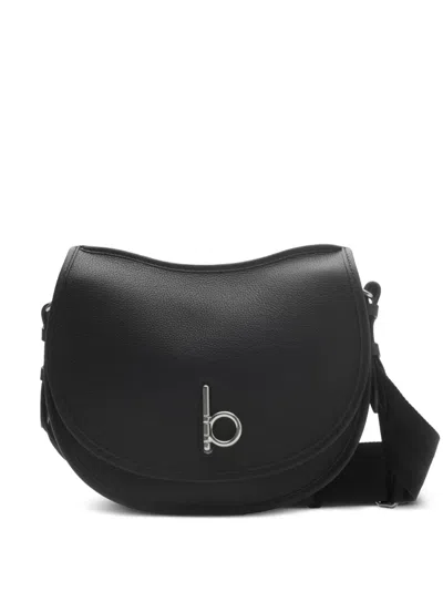 Burberry Rocking Horse Satchel In Black/snug