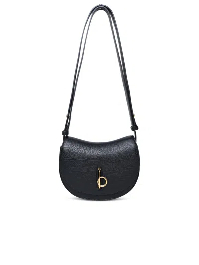 Burberry Rocking Horse Mini Bag In Black Leather