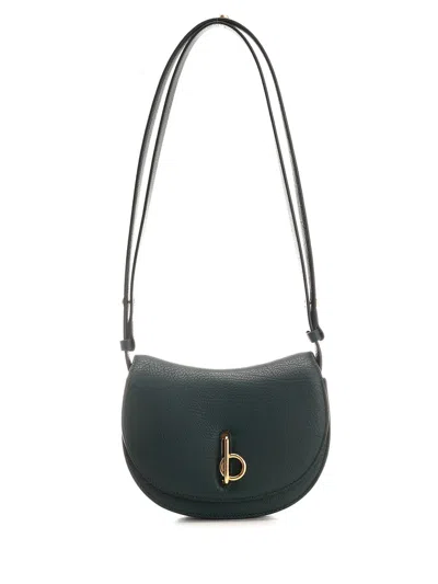 Burberry Rocking Horse Mini Shoulder Bag In Green