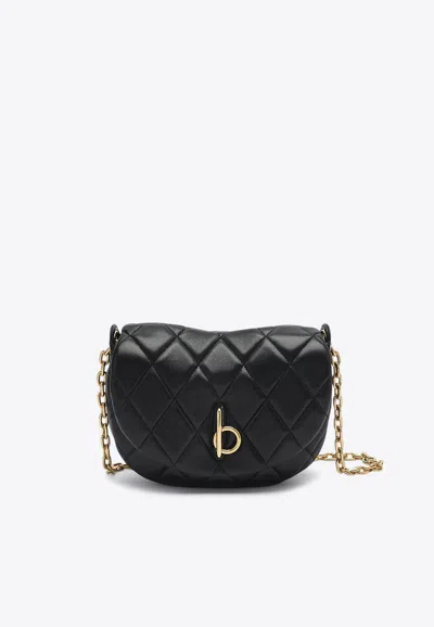 BURBERRY ROCKING HORSE QUILTED LEATHER CROSSBODY BAG