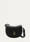 Burberry Mini Rocking Horse Crossbody Bag In Black