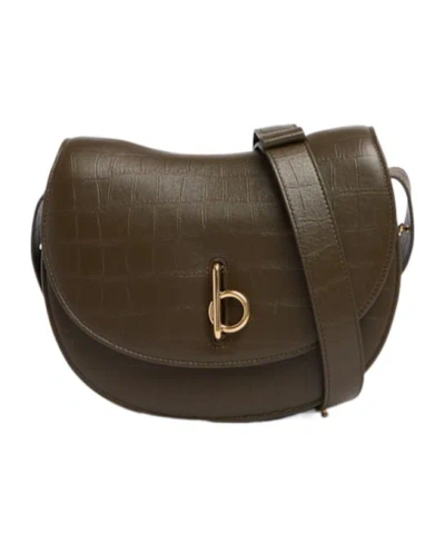 Burberry Rocking Horse Medium Shoulder Bag In Green
