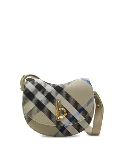Burberry Rocking Horse Shoulder Bag In Nude
