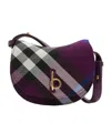 Burberry Rocking Horse Shoulder Bag In Black
