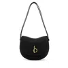Burberry Women's Elegant Leather Bag For All Occasions In Black