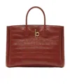 Burberry Small Rocking Horse Tote Bag In Red
