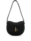 Burberry Women's Elegant Leather Bag For All Occasions In Schwarz