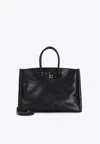 Burberry Rocking Horse Tote Bag Women In Black