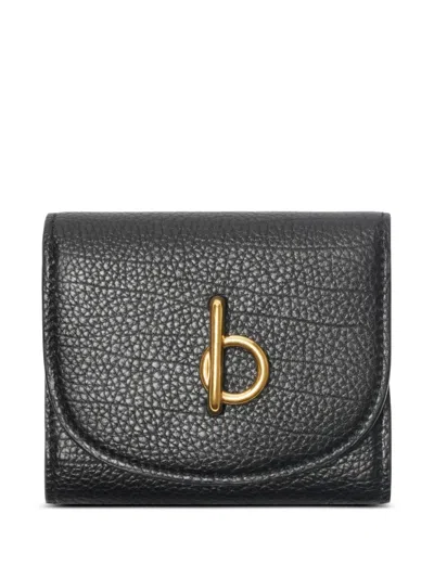 Burberry Rocking Horse Wallet In Black