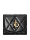 Burberry Rocking Horse Wallet In Black