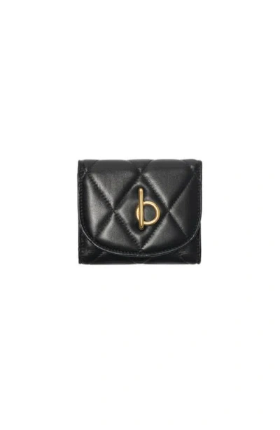 Burberry Rocking Horse Wallet In Black
