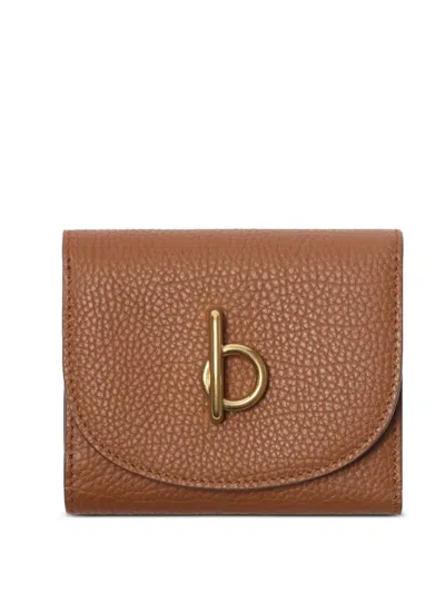 Burberry Rocking Horse Wallet In Hazel