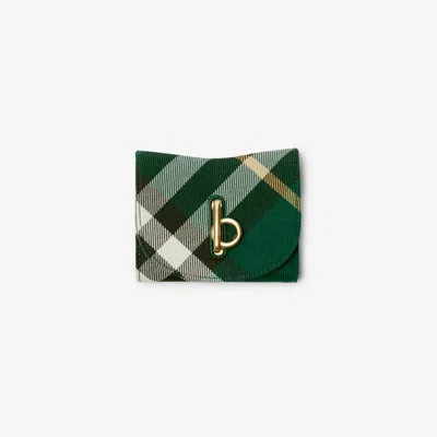 Burberry Rocking Horse Wallet In Ivy