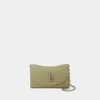 Burberry Rocking Horse Wallet On Chain In Green