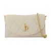 Burberry Rocking Horse Wallet On Chain In White