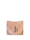 Burberry Rocking Horse Wallet In Pink