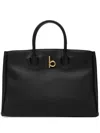 Burberry Small Rocking Horse Tote Bags In Black