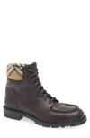 Burberry Rogue Amphibious Ankle Boots In Brown