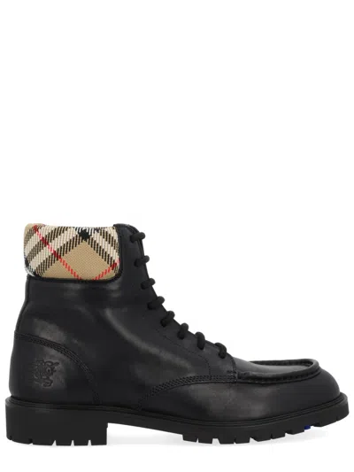 BURBERRY BURBERRY "ROGUE" LEATHER BOOT