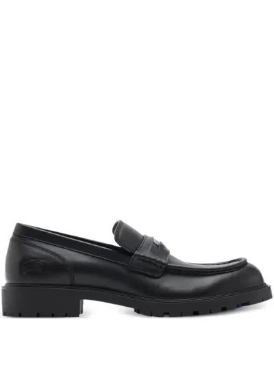 Burberry Rogue Loafers - Men's - Polyurethane/calf Leather/thermoplastic Polyurethane (tpu) In Black