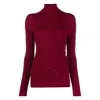 Burberry Roll-neck Jumper With Equestrian Knight Motif