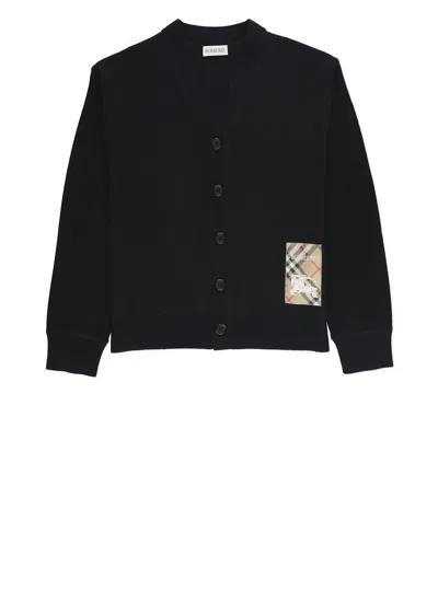 Burberry Kids' Romie Cardigan In Black