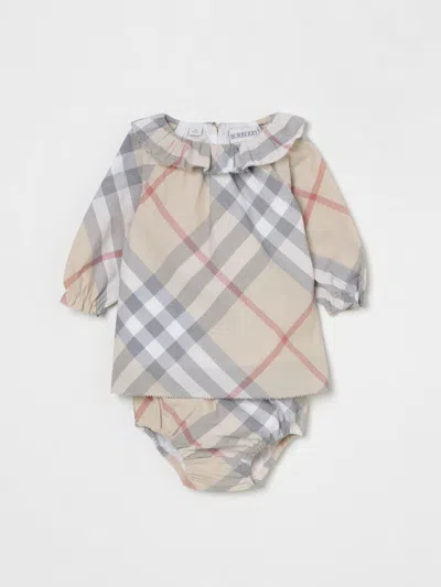 Burberry Babies' Romper  Kids Color Beige In ベージュ