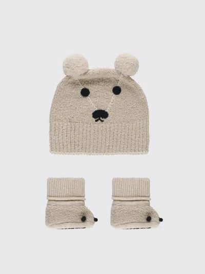 Burberry Babies' Romper  Kids Color Beige In Brown