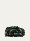 Burberry Rose Check Clutch Bag In Ivy