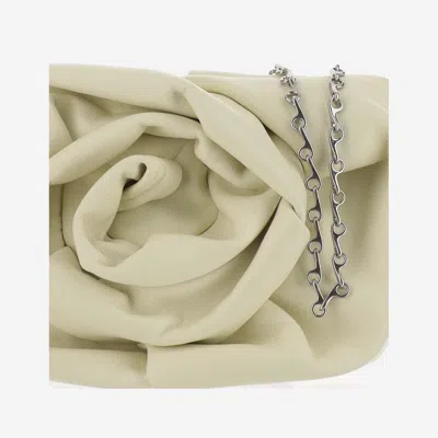 Burberry Rose Clutch In Beige
