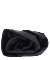Burberry Rose Chain Clutch In Black
