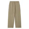 Burberry Rose Embroidered Drawstring Wool Trousers