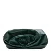 Burberry Rose Draped Leather Clutch Bag