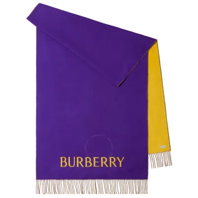 Burberry Rose Print Cashmere Scarf