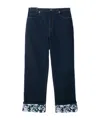 Burberry Japanese Denim Baggy Jeans In In Black
