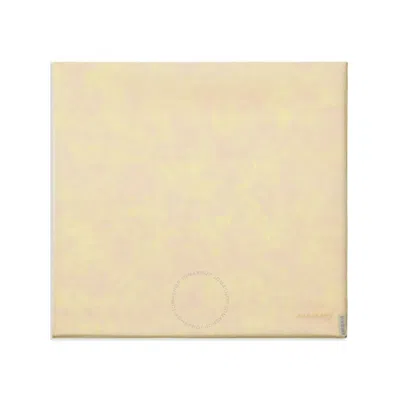 Burberry Rose Silk Scarf In Neutrals