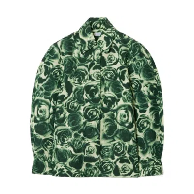 BURBERRY BURBERRY ROSE TAFFETA BLOUSE