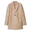 Burberry Floral-print Blazer