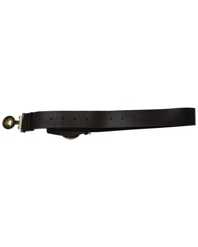 Burberry Round Clasp Buckle Belt (authentic Pre-loved) In Multi