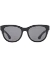 Burberry Round-frame Sunglasses In Black
