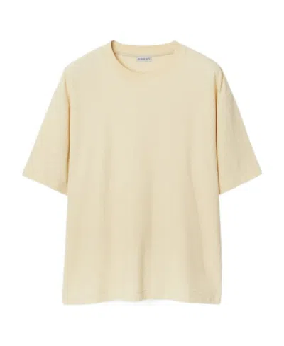 BURBERRY BURBERRY EQUESTRIAN KNIGHT PRINTED CREWNECK T-SHIRT