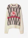 Burberry Argyle Pattern Crew Neck Sweater