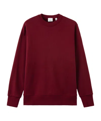 Burberry Round-neck Sweater In Red